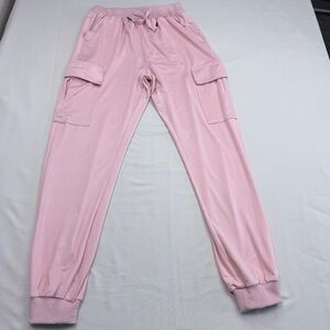 Trendy Girls Pink Casual Jogger Pants